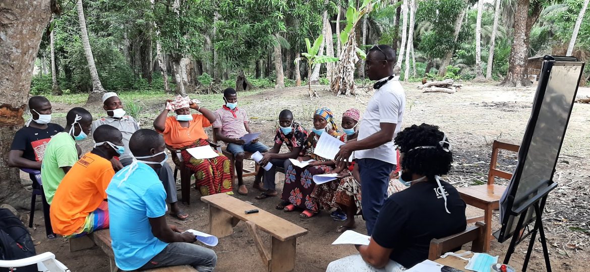 Research team at work